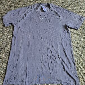 Gymshark Men's Apex Seamless Gray Tee